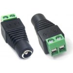 XtendLan napájecí redukce plug/šroub samice 5,5/2,1mm na šroubovou svorkovnici ZPSCREW21F – Zboží Živě