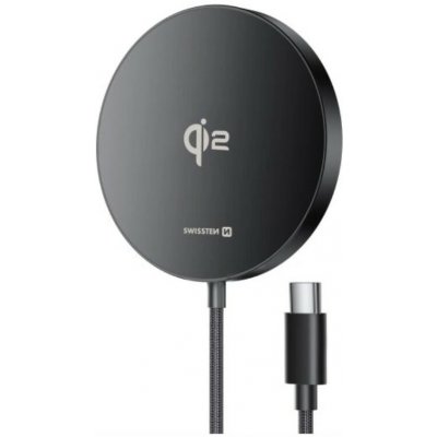 Swissten Bezdrátová nabíječka MagPuck Qi2, MagSafe - 1.5 m – Zboží Živě