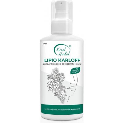 Karel Hadek Lecitinový fluid Lipio Karloff po holení 100 ml – Zboží Dáma