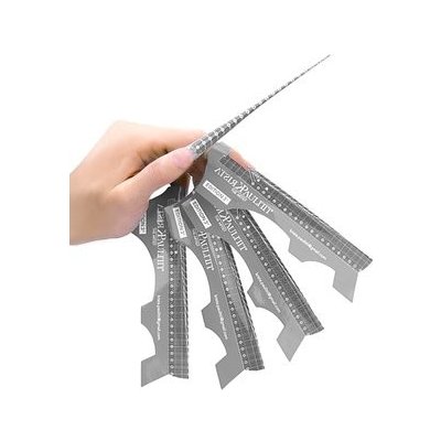 Krista Paulitti šablony na nehty Extreme Nail Form 12cm 100 ks – Zboží Dáma