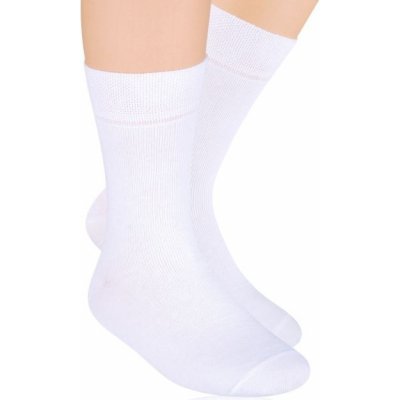 Steven Dámské dětské ponožky 001 bílá
