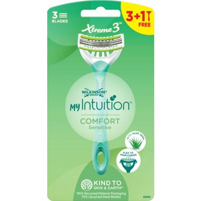 Wilkinson Sword My Intuition Comfort Sensitive 4 ks – Zboží Mobilmania
