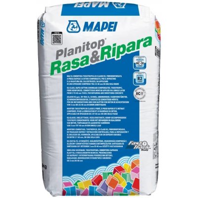 Mapei PLANITOP RASA&RIPARA Opravná a vyhlazovací rychletuhnoucí malta, 25 kg – Zboží Mobilmania