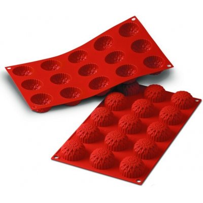 Silikomart forma silikon 15ks jiřina malá 4,4 v.2,5cm – Sleviste.cz