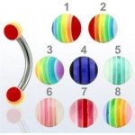 Šperky4U piercing do obočí OB01158-01 – Sleviste.cz