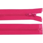 Kostěný zip dělitelný, délka 50 cm - tmavě růžový – Hledejceny.cz