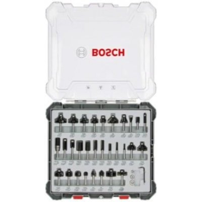 Bosch sada stopkových tvarových fréz s vřetenem 30 ks, stopka 8 mm 2607017475 – Zboží Dáma