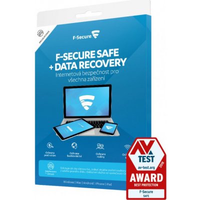 F-Secure SAFE 5 lic. 1 rok elektronicky (FCFXBR1N005E1) – Zboží Mobilmania