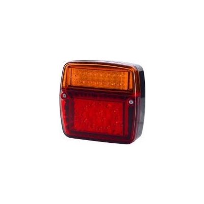 Svítilna kompletní LED krátká HOR58 12/24V zadní HORPOL LZD548 – Zboží Mobilmania