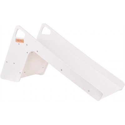 KiddyMoon Dřevěná skluzavka a židlička 2v1 SC-002 bílá – Hledejceny.cz