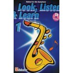 LOOK, LISTEN & LEARN 1 + Audio Online method for alto sax altový saxofon – Zboží Mobilmania