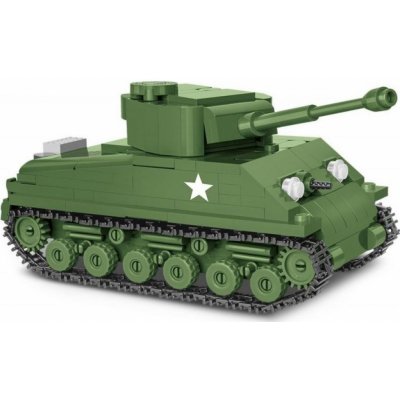 COBI 2705 World War II Americký tank Sherman M4A3E8 – Zbozi.Blesk.cz