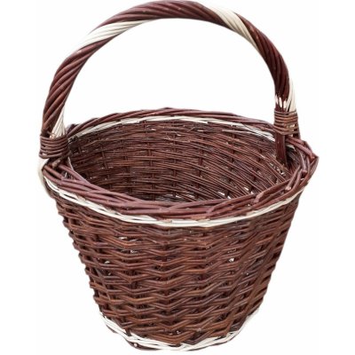 HRADIL Proutěný košík tmavý bramboráček pr.34 – Zboží Mobilmania