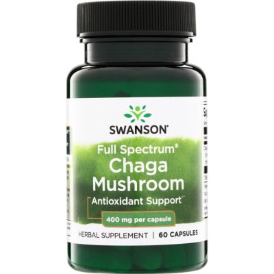 Swanson Chaga Mushroom 60 kapslí – Hledejceny.cz