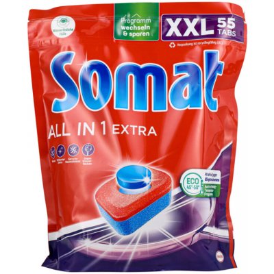 Somat All in 1 Extra tablety do myčky nádobí 55 ks – Hledejceny.cz