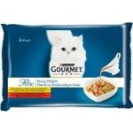 Gourmet Perle gravy delight kuře hovězí v omáčce 4 x 85 g – Sleviste.cz