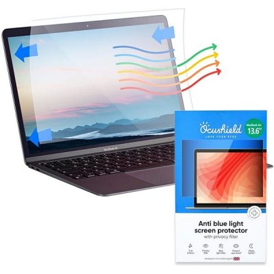 Ocushield privátní fólie s blue-light fitrem pro MacBook Air 13,6" OCUMACAIR136Z