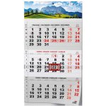 Nástěnný Baloušek Tříměsíční s mezinárodními svátky černý Příroda 2026 – Zboží Dáma