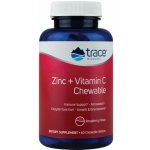 Trace Minerals Zinek + Vitamín C 60 žvýkacích tablet – Hledejceny.cz