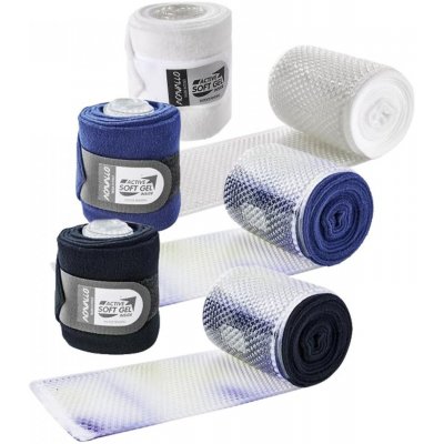 ACAVALLO Bandáže Gel & Fleece modrá – Sleviste.cz
