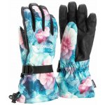 Meatfly dámské rukavice Gazie Pink Flowers růžová – Zboží Mobilmania