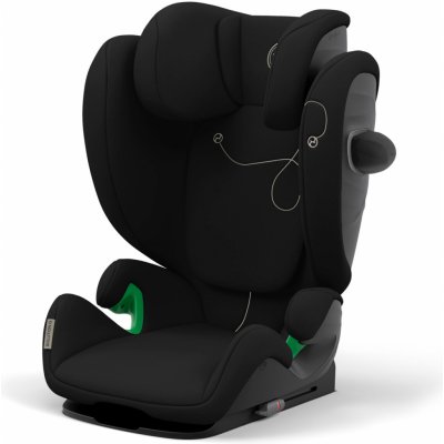 Cybex Solution G i-Fix 2023 moon black – Zboží Mobilmania