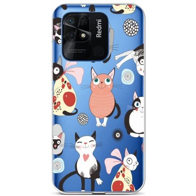 Pouzdro TopQ Xiaomi Redmi 10C Cats 2 – Zboží Mobilmania