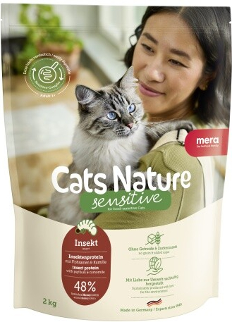 Mera Cats Nature Adult Sensitive Insekt 2 kg