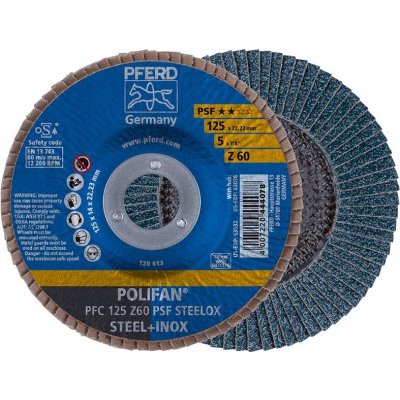 Pferd Lamelový brusný kotouč 125 mm K60 67766125 – Zboží Dáma