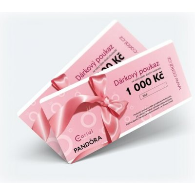 Dárkový poukaz Corial 1000 Kč - elektronický na e-mail DCES1000 – Hledejceny.cz