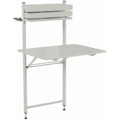 Fermob Bistro 57 x 77 cm Světle šedý kovový balkonový stůl – Hledejceny.cz