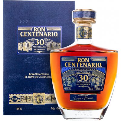 Centenario 30 Aniversario Edición Limitada 40% 0,7 l (holá láhev) – Hledejceny.cz