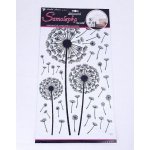 Anděl 10148 samolepící dekorace pampeliška černá 60x32cm – Sleviste.cz