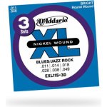 D'addario EXL115-3D – Zboží Dáma
