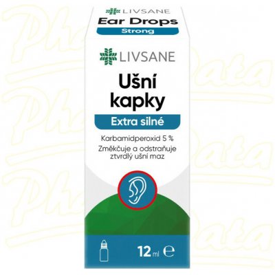 LIVSANE Ušní kapky Extra silné 12 ml – Sleviste.cz