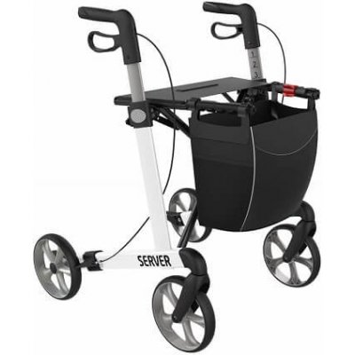 Meyra Čtyřkolové chodítko SERVER SERVER bílá barva – Zboží Dáma