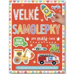 Velké samolepky pro malé ruce Silné stroje – Hledejceny.cz