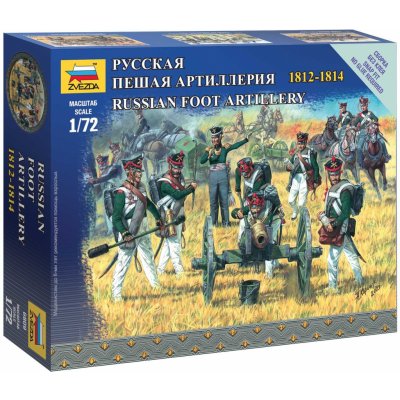 Zvezda Russian Foot Artillery 6809 1:72 – Zbozi.Blesk.cz