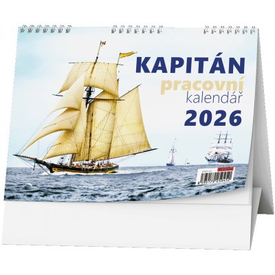 Stolní Baloušek Kapitán 2026 – Zboží Dáma