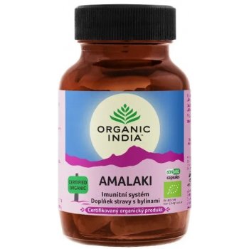 Organic India Amalaki antioxidant s přírodním vitaminem C 60 kapslí