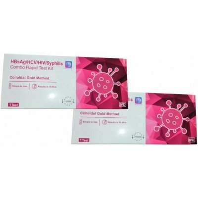 Reagen 4v1 test žloutenka-B a C/HIV/Syfilis 2 ks – Zboží Mobilmania