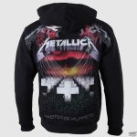 Metallica BLACK ALBUM BURNISHE mikina se zipem – Zboží Mobilmania