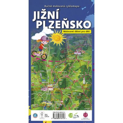 Jižní Plzeňsko dětem - Ručně malovaná cyklomapa - autorů kolektiv