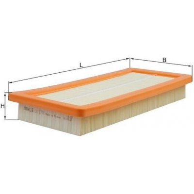 Vzduchový filtr MAHLE LX 2738 – Hledejceny.cz