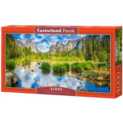 CASTORLAND Yosemitské údolí Yosemite Valley USA 4000 dílků