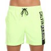 Koupací šortky, boardshorts Calvin Klein KM0KM00991 žluté