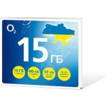 O2 GO SIM KARTA - UKRAJINA 15GB – Zboží Živě