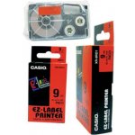 Tonery Náplně Páska Casio XR-9RD1 (Černý tisk/červený podklad) (9mm) – Hledejceny.cz