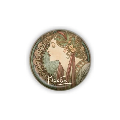 Kovový otvírák Alfons Mucha - Laurel, ø 5,8 cm – Hledejceny.cz