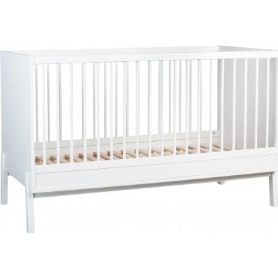 Quax Krémově bílá rostoucí postýlka Ashi 70 x 140 cm – Sleviste.cz